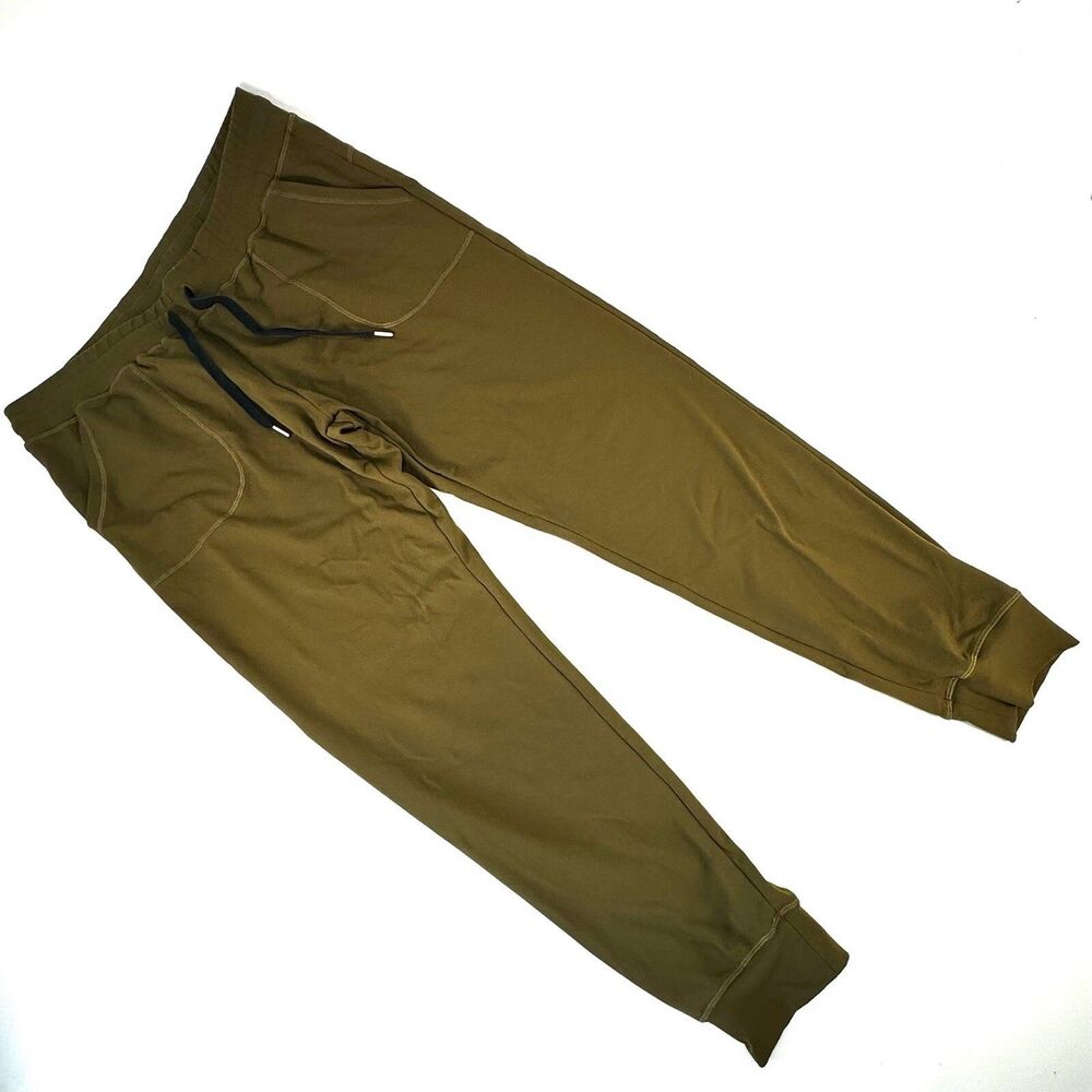 Zyia Active Unwind Olive Green Draw String Jogger Pants Woman’s XXL